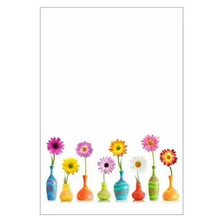 LUMA Motivpapier Blumen Motiv DIN A4 100 g/qm 50 Blatt