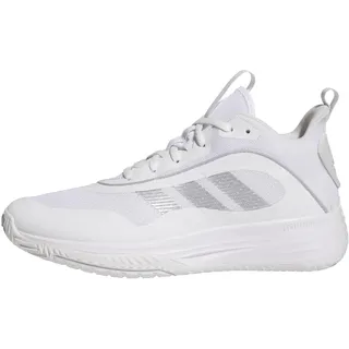 Adidas Herren OWNTHEGAME 3.0 Shoes Basketball-Schuhe, FTWR White/Silver met./Grey one, 44 2/3 EU