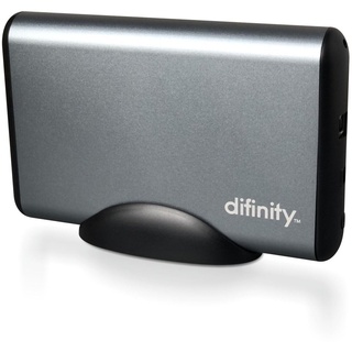 Externe Difinity 12TB Festplatte | 3,5" Aluminium Gehäuse | USB 3.0
