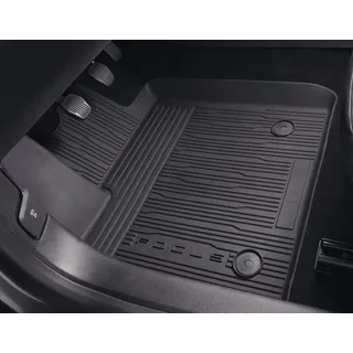 Ford Original Focus 2018 - Aktuell Allwetterfußmatten in wannenform mit hochstehenden Kanten für vorne, Schwarz