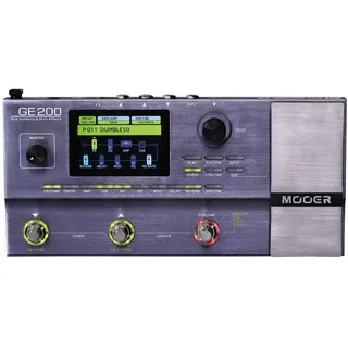 Mooer GE200 Multi-Effect Guitar Pedal, Grey