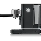 WMF Espressomaschine "Lumero Deep Black", schwarz, B:31cm H:30,5cm T:14cm, Kaffeemaschinen, kompakt, dezente LED-Beleuchtung, 15 bar, 1350 Watt, Milchschaumdüse, Espressomaschine