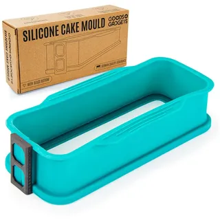 Goods & Gagdets Gmbh GOODS+GADGETS Silikon Springform Antihaftbeschichtete Kuchen Backform (Kastenform)