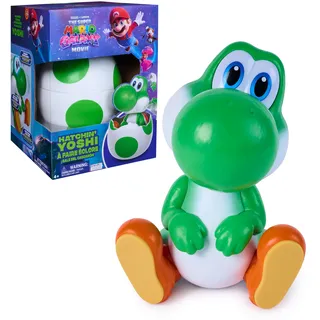 Spin Master Hatchin' Yoshi Interaktive Spielfigur im Ei mit Sound- und Bewegungseffekten