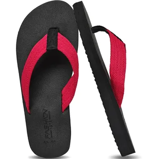 AUFIKR Herren Tides Classic Solid Sandale, Beach Sandalen Surfen Zehentrenner, Flip Flops - 45/46 EU