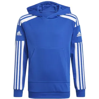 Adidas Squadra 21 Hoodie, Royal Blue - White, 5-6 Years