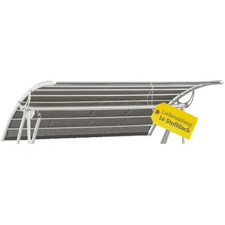 KETTtex EXKLUSIV Schaukeldach für Kettler VIP anthrazit 206 x 183 cm I Dach Hollywoodschaukel I UV-beständiges Schaukel-Dach I 100% Polyester I Wasserabweisend & pflegeleicht