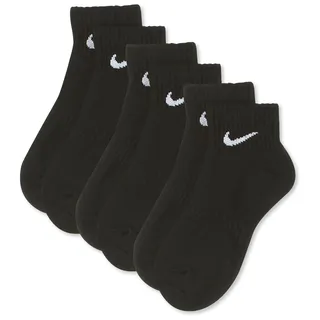 Nike Everyday Lightweight Trainings-Knöchelsocken Black/White 38-42