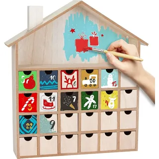 Befüllbarer Adventskalender DIY 33,3 cm