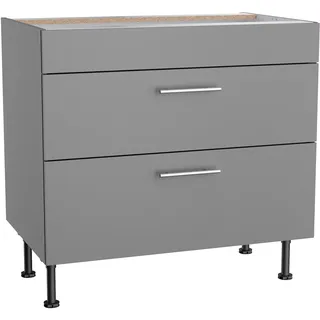 OPTIFIT Unterschrank OPTIkomfort Mats825 90 x 87 x 58,4 cm Basaltgrau