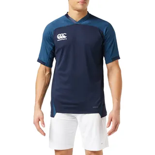 Canterbury Herren Vapodri Evader Rugby Trikot, Navy, XXL EU