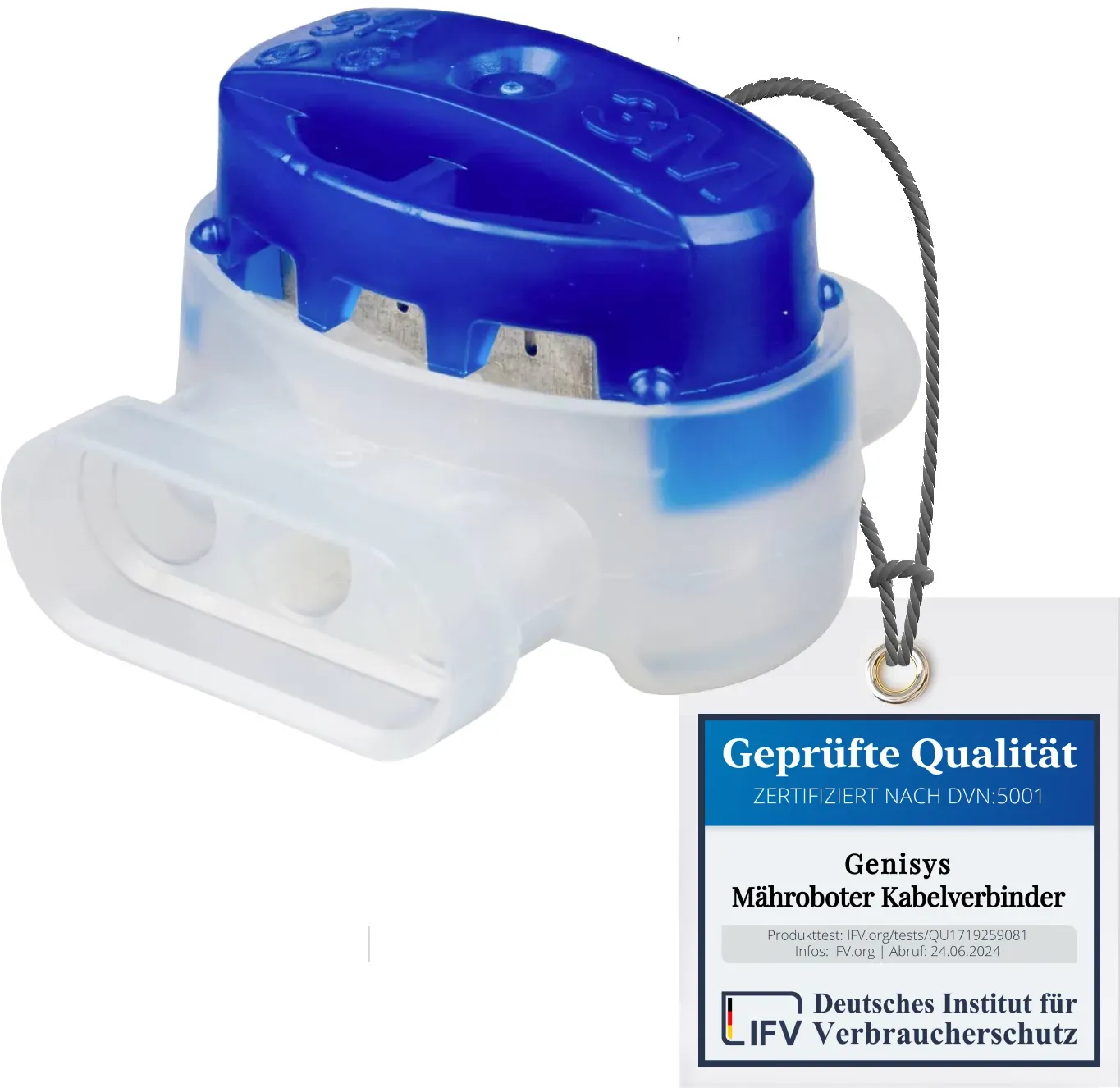 Kabel-Verbinder kompatibel mit Bosch Indego Draht Reparatur Verbindungsklemmen Mähroboter - wasserdicht | Original 3M, Inhalt: 10x314
