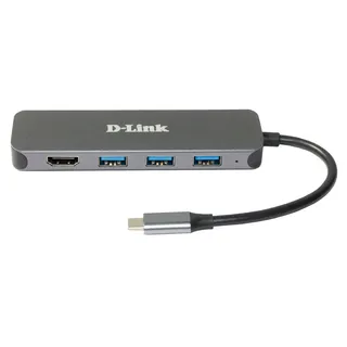 D-Link DUB-2333 5-in-1 USB-C Hub mit HDMI/Power Delivery