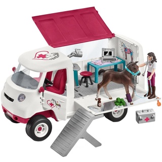 Schleich Horse Club Mobile Tierärztin mit Hannoveraner Fohlen 42439