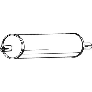 BOSAL Mittelschalldämpfer 176-421