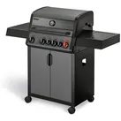 ENDERS Gasgrill »Hyde 4 SIKR Turbo«, 4 Brenner, Grillfläche: 54 cm x 42 cm - grau