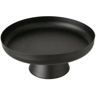 Boltze Schale mit Stand schwarz 30,5cm (1 Stück)