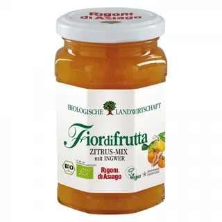 Rigoni di Asiago FiordiFrutta Citrus-Ingwer-Mix Aufstrich bio