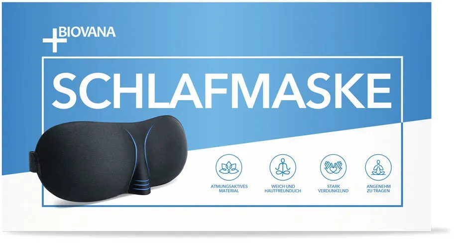Biovana Schlafmaske