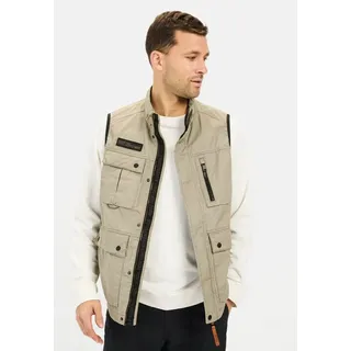 CAMEL ACTIVE Herren Outdoor-Weste mit Stehkragen beige menswear-58