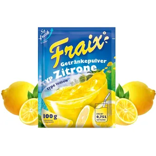 Fraix Getränkepulver Zitrone 25er Pack (25 x 100g) Vorteilspack