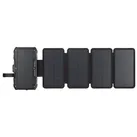 Sandberg Solar PowerBank - Kabelloses Ladepad / Solar-Powerbank - 5-Panel - 10000 mAh - 37 Wh - 22.5 Watt - 1.67 A - PD/