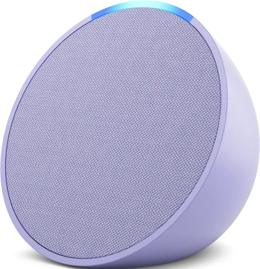Amazon Echo Pop, lavendel Kompakter und smarter Bluetooth-Lautsprecher mit vollwertigem Klang und Alexa