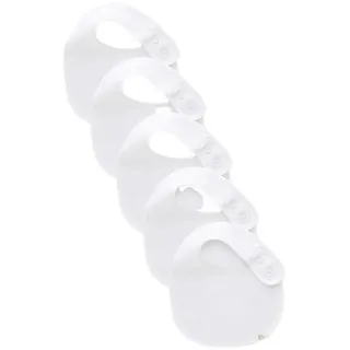 Next Lätzchen Baby-Lätzchen, 5er-Pack, (5-St) weiß