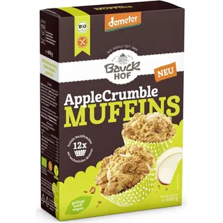 Bauckhof Apple Crumble Muffins demeter
