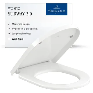 Villeroy & Boch Subway 3.0 WC-Sitz Weiß