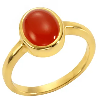 Jamelli - Ring 925/- Sterling Silber Carneol orange 2,39ct. Ringe Damen (79.89 € / )