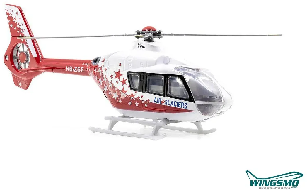 ACE Arwico Toy Air-Glaciers EC-135 Helikopter Midi (Licht & Sound) weiß 881109