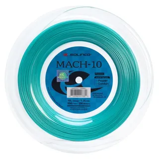 Solinco Tennissaite Mach-10 (Haltbarkeit+Power) blau 200m Rolle