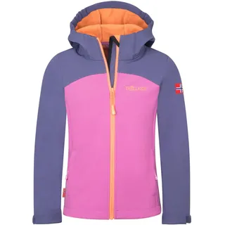 TROLLKIDS - Kristiansand Softshelljacke violet Blue/Mallow Pink, Gr. 152