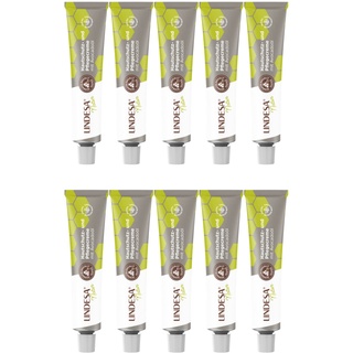 10 Tube Lindesa® NATUR (50ml) Handcreme mit Avocadoöl und Bienenwachs