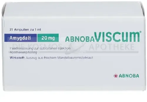 ABNOBAVISCUM Amygdali 20 mg Ampullen 21 St