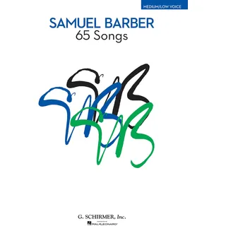 G. Schirmer, Inc. 65 Songs (Medium & Low Voice): Noten für Mittlere Stimme, Tiefe Stimme, Klavier