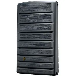 4rain Regenspeicher Extra Slim Stone (400 l, Grau)