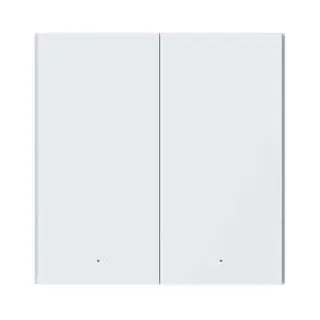 Aqara Smart Wall Switch H1 (No Neutral, Double Rocker) weiß (HomeKit)