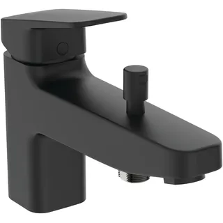 Ideal Standard Badearmatur Ceraplan für Wannenrand Schwarz Matt