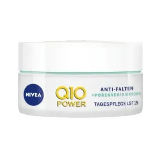 NIVEA Q10 Power Anti-Falten + Porenverfeinerung Creme LSF 15 50 ml