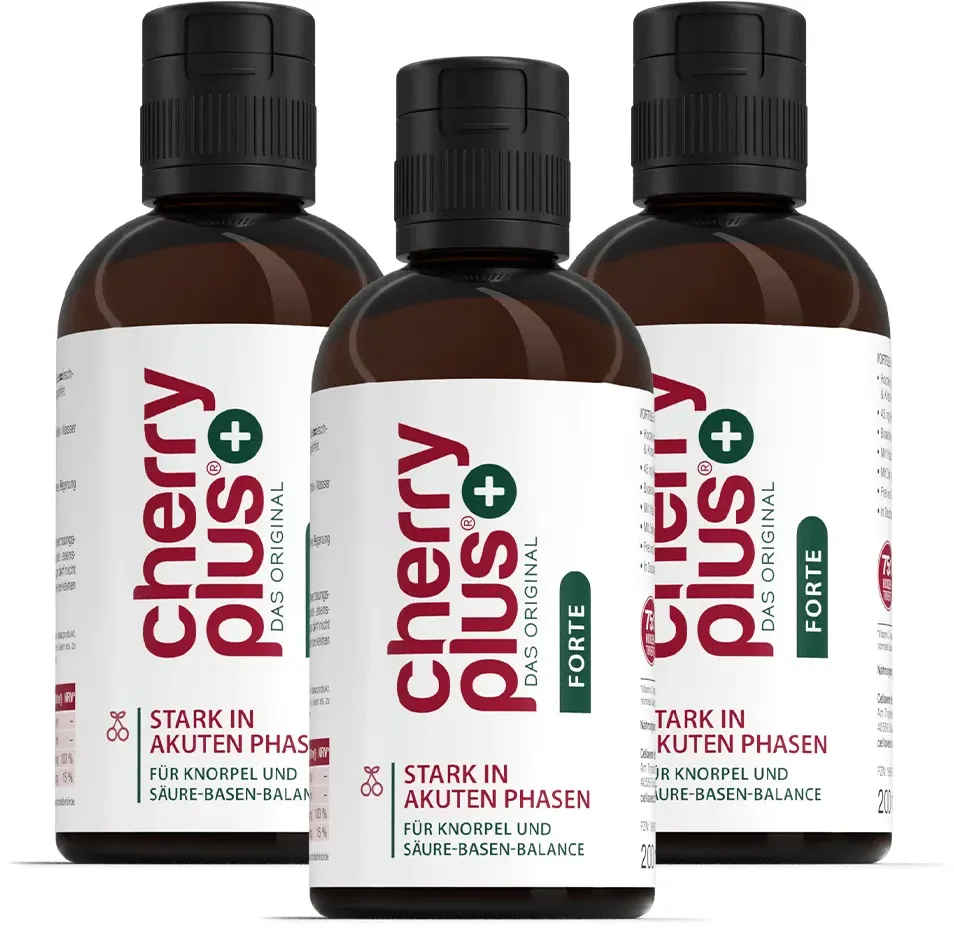 Cherry PLUS Forte Konzentrat - Hochkonzentriertes Sauerkirschkonzentrat mit Vitamin C und Zink 600 ml