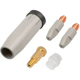 5 stücke 24KD Beschichtung Schutz Düse 1,2mm mig Brenner Gas Spitze Halter von Schweißen