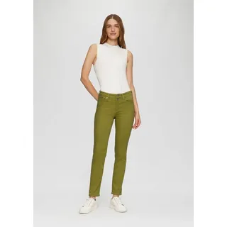 S.Oliver - Jeans Betsy / Slim Fit / Mid Rise / Slim Leg, Damen, Grün, 46/30