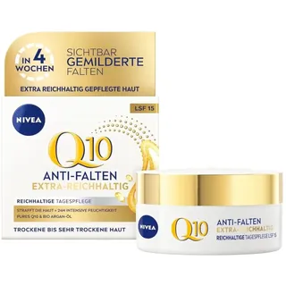 NIVEA Q10 Power Anti-Falten Extra Reichhaltige Tagescreme LSF 15 50 ml