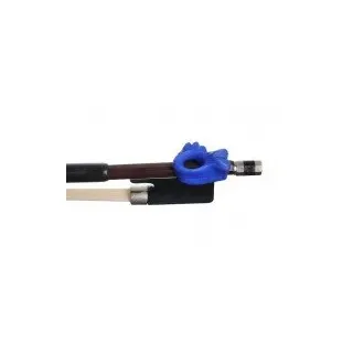 Things 4 Strings Bogengriffhilfe Violine/Viola, blau, Silikon, latexfrei, langlebig