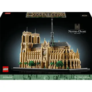 LEGO LEGO® Architecture Notre-Dame de Paris 21061 NEU! Teile 4383x - Bunt