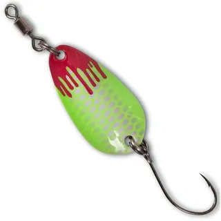 Quantum Kunstköder Quantum Magic Trout Bloody Loony Spoon 2,5cm 2g - Forellenblinker grün|silberfarben