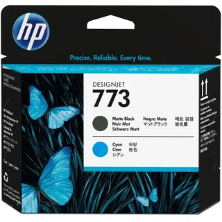 HP 773 - Schwarz, Cyan - Druckkopf