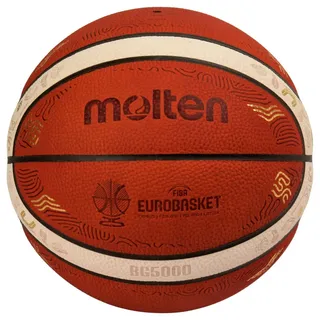 Molten Eurobasket 2025 Offizieller Spielball B7G5000-E5Z Orange